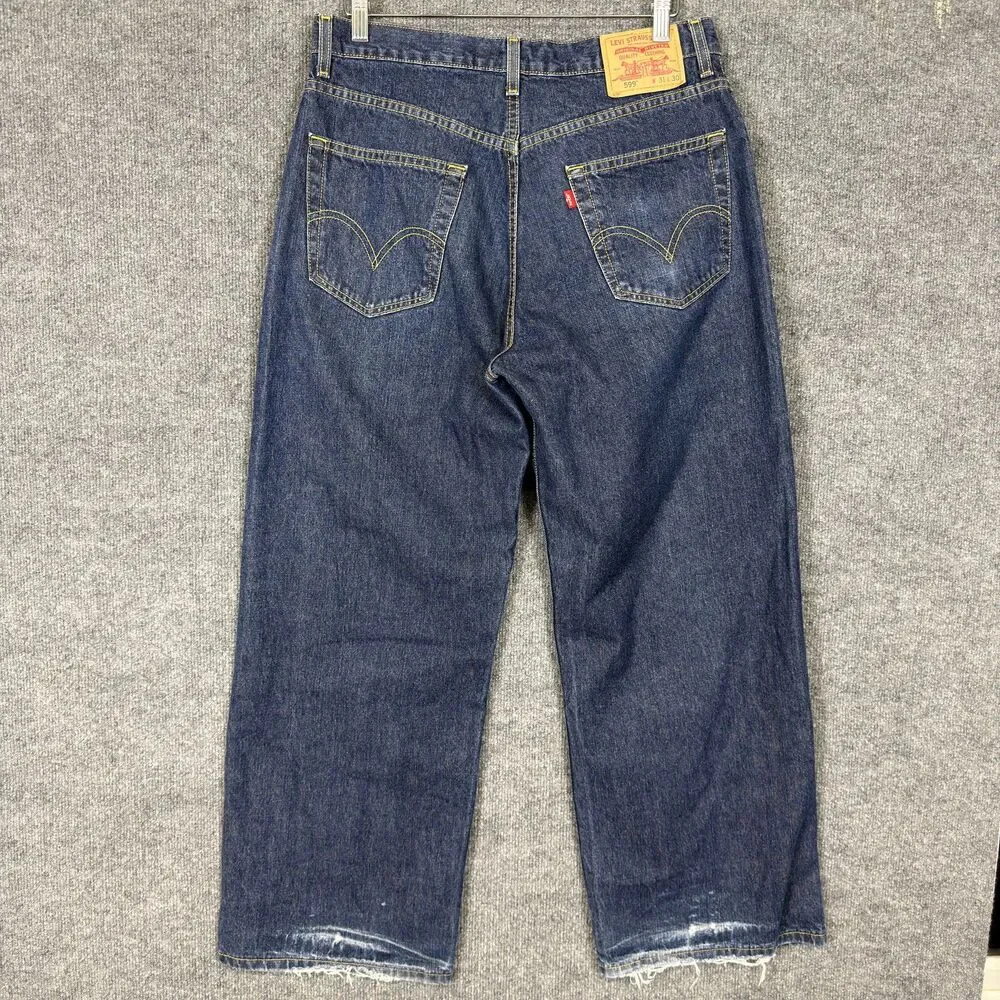 Levi's 599 Giant Fit Men's Jeans Size 31x30(34x29) Baggy Wide Leg Y2K Skater Y2K
